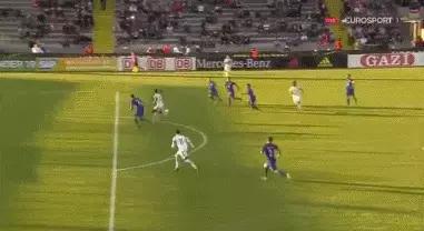 2022法甲妖人前锋,奥古斯丁鲁贝托远射