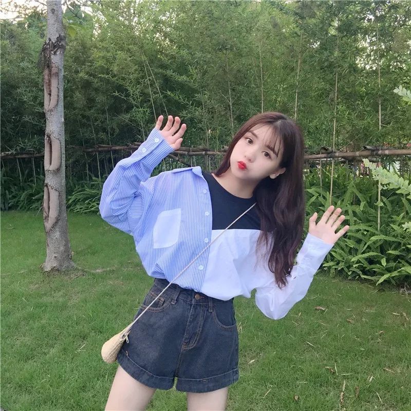 入秋必买的长袖衬衫打造职场范,入秋好看的收腰衬衫