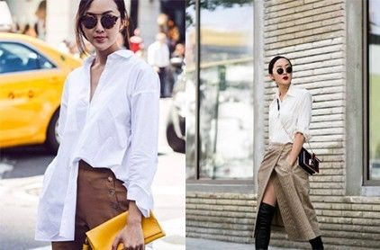 入秋必买的长袖衬衫打造职场范,入秋好看的收腰衬衫