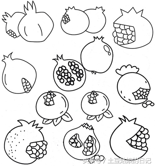 031家有喜欢画画的宝贝？那么这样的水果简笔画可要收藏好