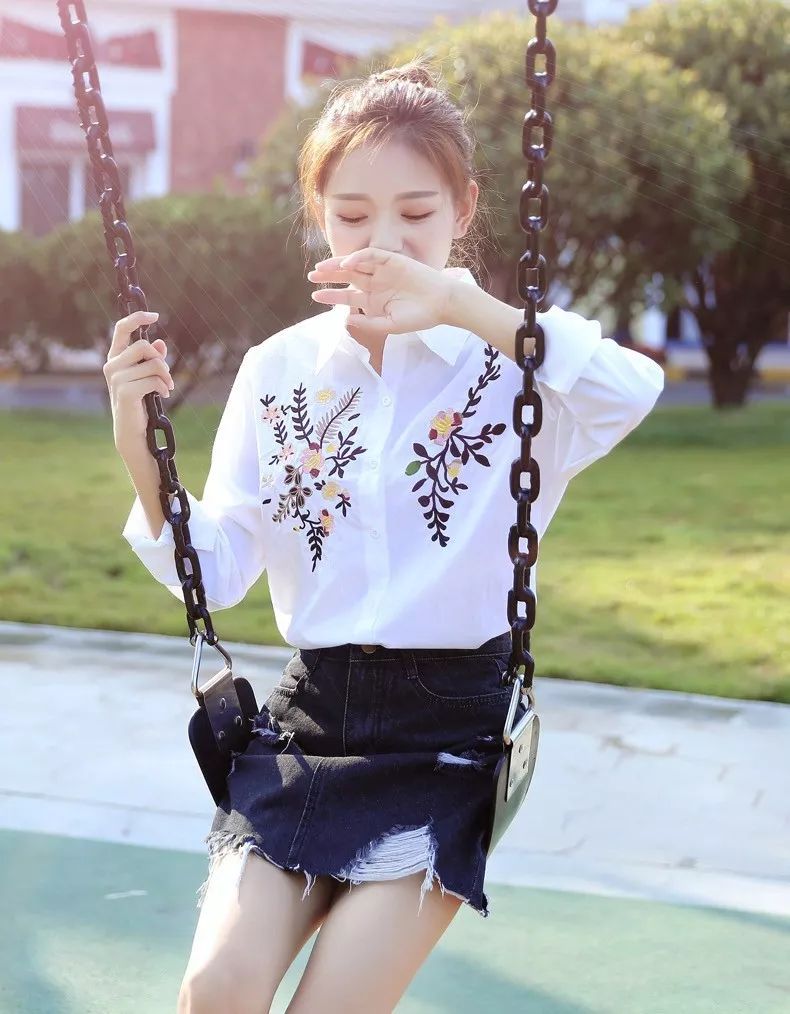 入秋必买的长袖衬衫打造职场范,入秋好看的收腰衬衫