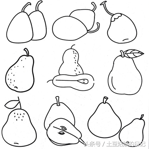 031家有喜欢画画的宝贝？那么这样的水果简笔画可要收藏好
