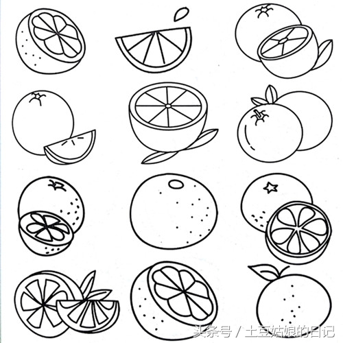 031家有喜欢画画的宝贝？那么这样的水果简笔画可要收藏好