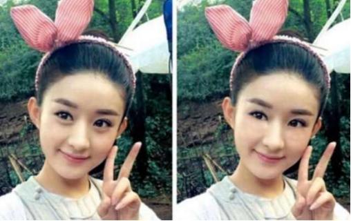赵丽颖脸前后对比照片,赵丽颖整眼睛前后对比照片
