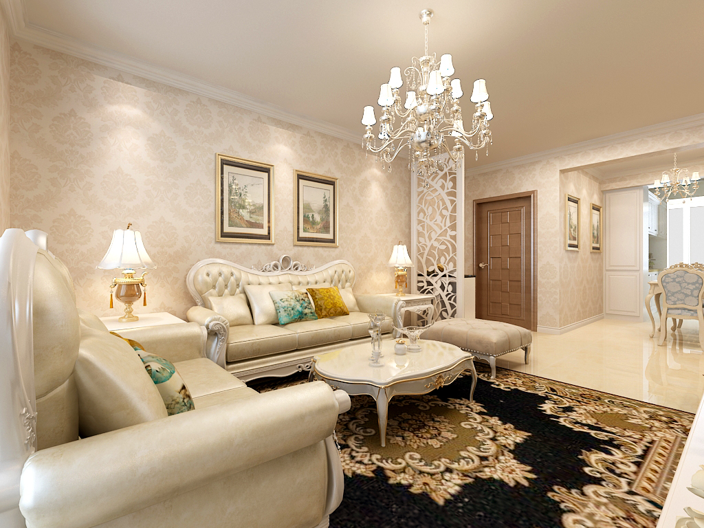 西江苑别墅装修效果图,西江苑别墅装修介绍