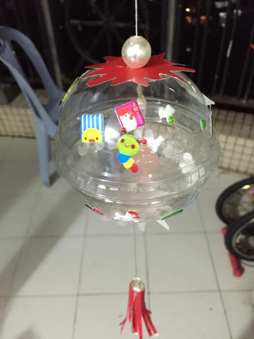 幼儿园第一个手工作品灯笼,幼儿园小朋友制作灯笼美篇