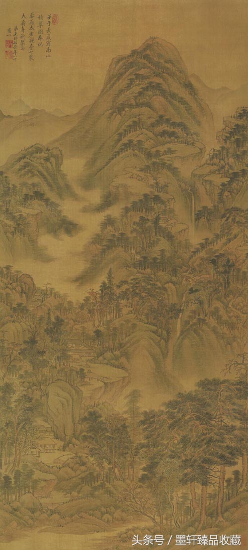 太原理工大学王时敏国画作品,王时敏画作欣赏