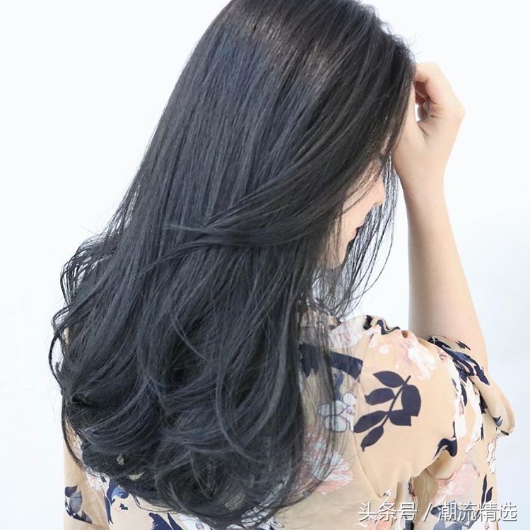 灰色调色教程美发,深铅笔灰色头发配方