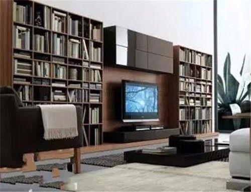 电视组合柜子两边放什么好,客厅电视组合柜