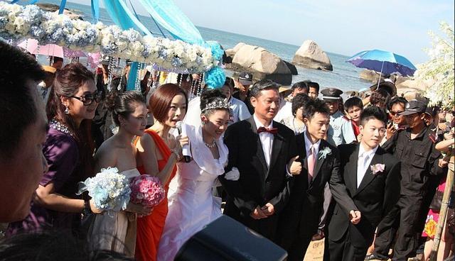 霍启刚和郭晶晶广州南沙婚礼现场,郭晶晶和霍启刚婚礼现场的朱玲玲