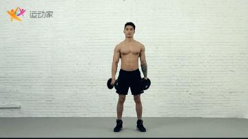 哑铃锻炼肩部方法全教程,哑铃肩部最佳锻炼方法