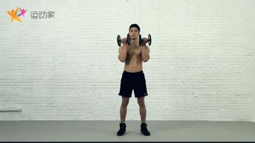 哑铃锻炼肩部方法全教程,哑铃肩部最佳锻炼方法