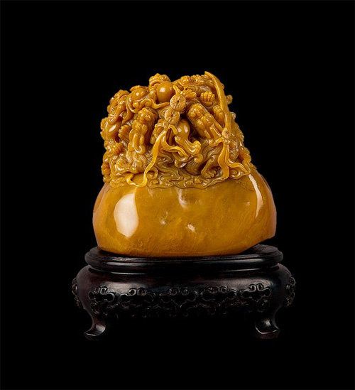 可遇不可求的田黄石,醉美田黄石