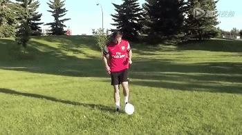 颠球12部位教学,颠球技巧100个