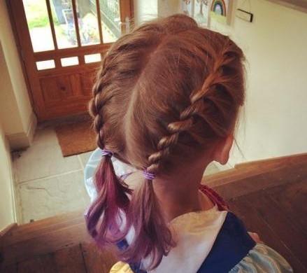 生宝宝前宝妈编发图片欣赏,宝妈直播长发简单编发视频