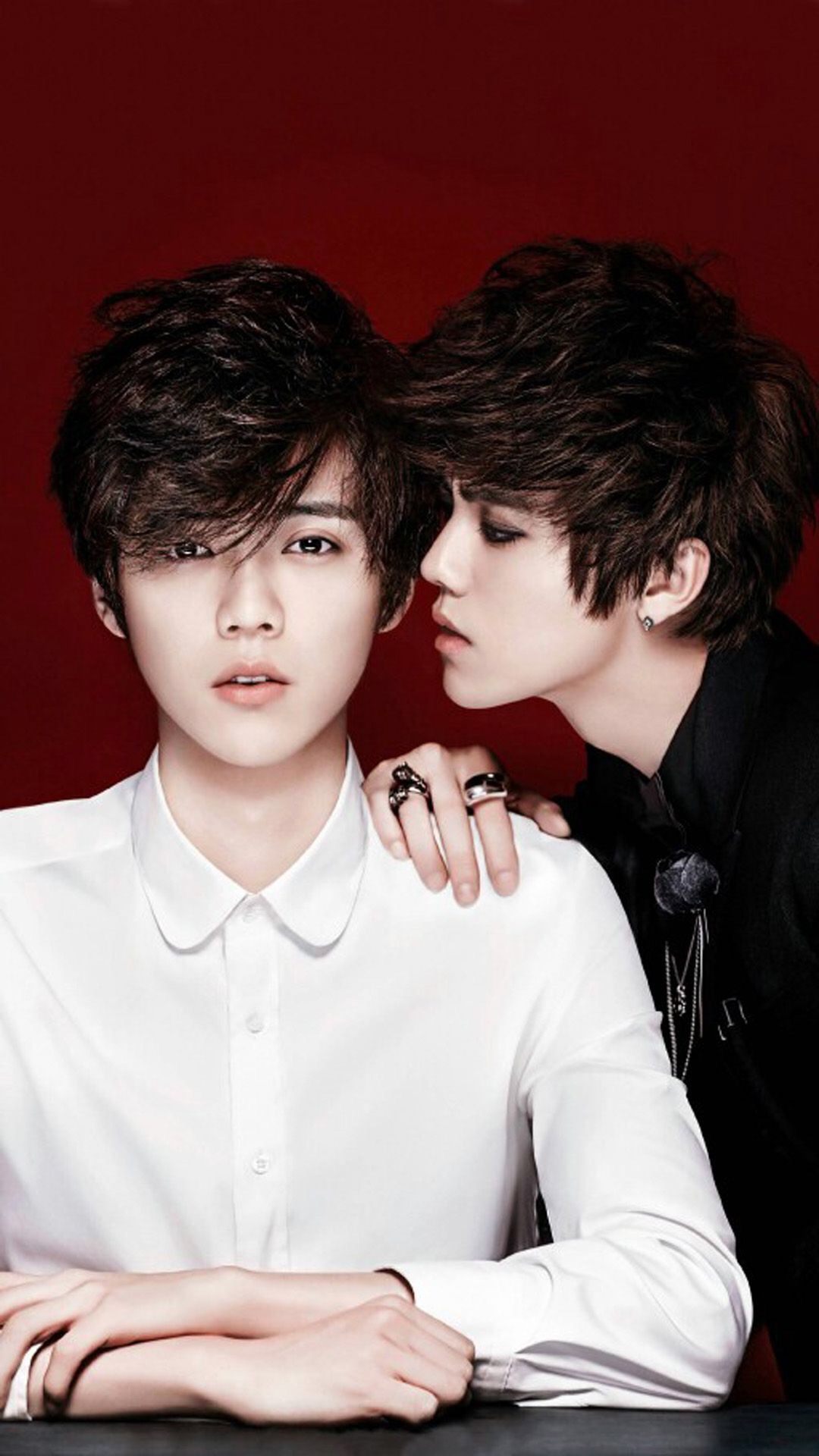 鹿晗高清手机壁纸大图,鹿晗高清壁纸2017卡通