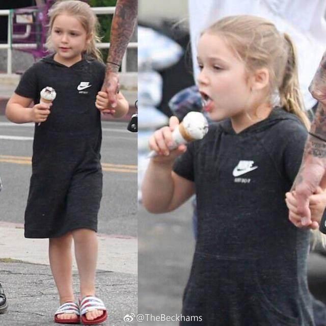 虎父无犬女有道理吗,小七贝克汉姆足球训练