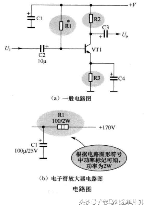 常用电子元器件电阻的形成和概念,常见电子元器件的电路符号和名称