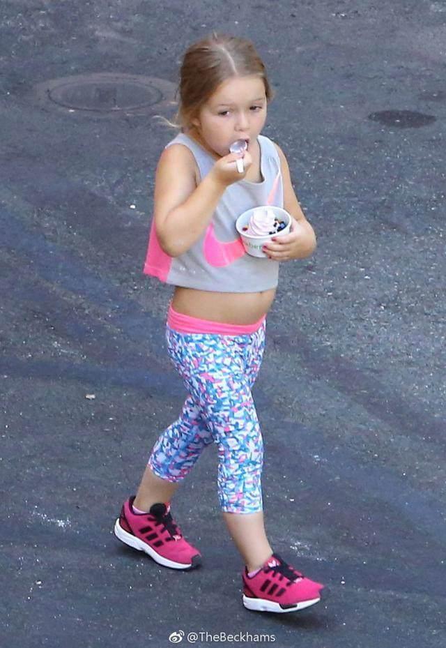 虎父无犬女有道理吗,小七贝克汉姆足球训练