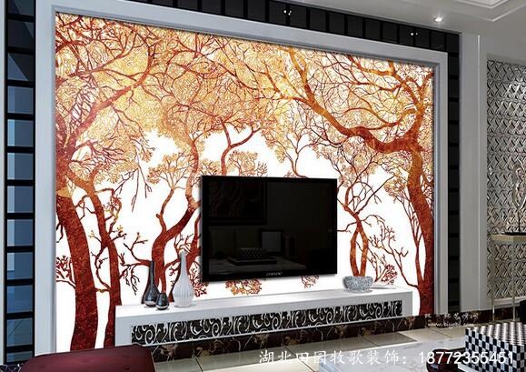 电视背景墙彩砖效果图,卧室大块彩砖背景墙