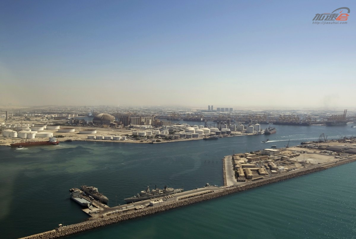 迪拜空中城市全景图,最壮观的迪拜图片