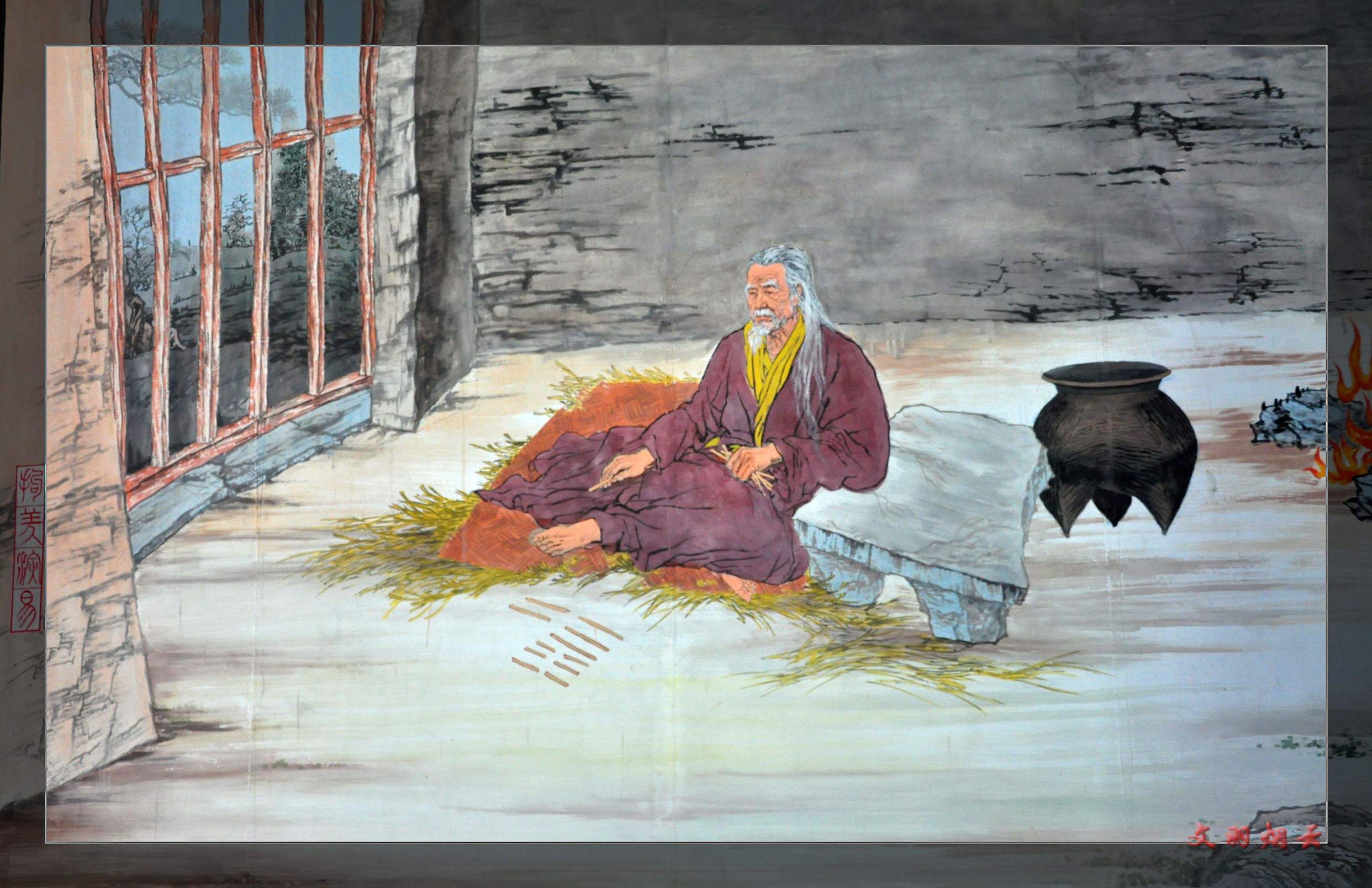 「上古连载8」姜子牙对文王说：你拉我800步我保你江上800年