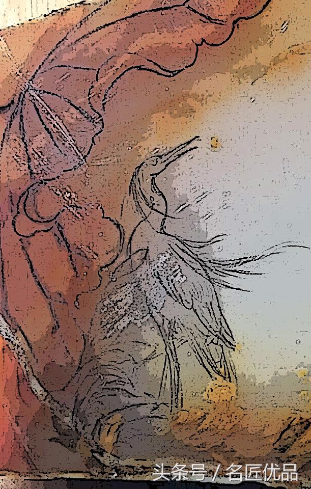 玉雕发丝雕刻过程图片欣赏,玉雕大师郑德雄黄龙玉最新作品