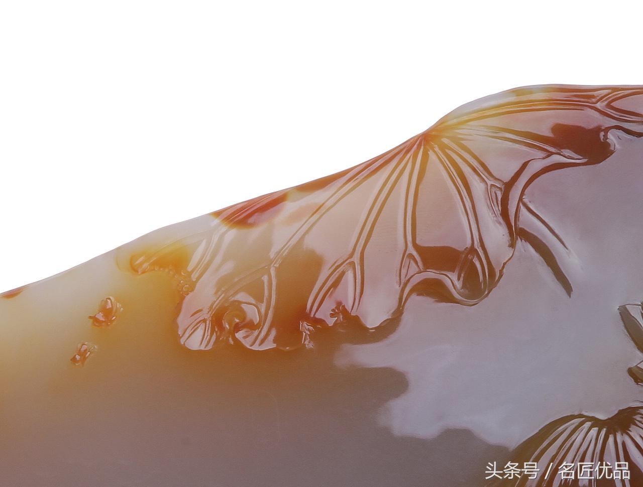 玉雕发丝雕刻过程图片欣赏,玉雕大师郑德雄黄龙玉最新作品