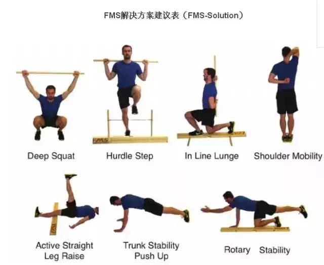 fms的七个评估动作表格,fms功能评估有用吗