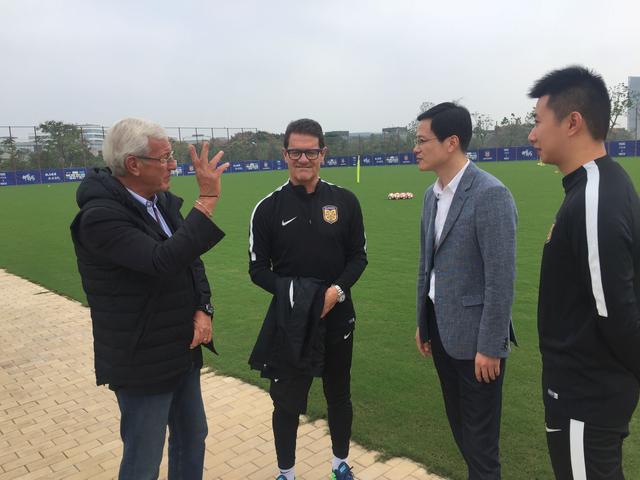 里皮的现状,里皮会见卡纳瓦罗