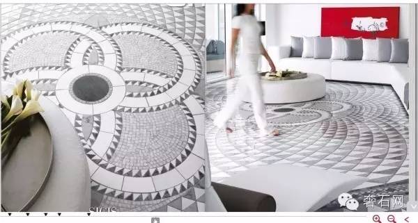 绝美|意大利黑白马赛克拼花，拼出一个顶级艺术“家”