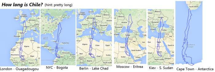 智利南北距离最远的国家,狭长的海岸线的国家智利