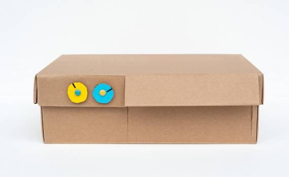 4-6岁儿童鞋盒手工小汽车,简单的鞋盒手工