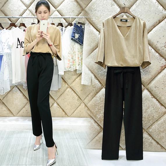 名媛风穿搭小香风套装,早秋气质淑女装