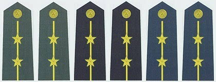 中国人民解放军现行军官军衔分类,解放军军官的军衔与职务