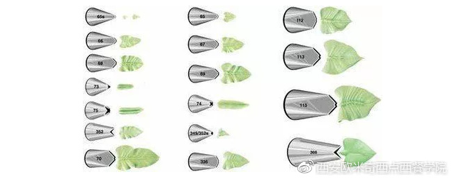 新手入门裱花买什么头,裱花初学者必备100个术语