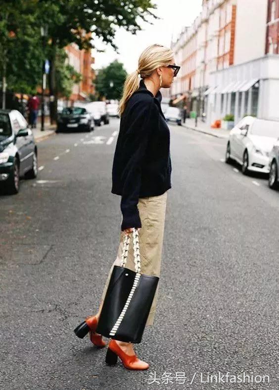 粗跟鞋怎么搭配显白显瘦,显高显瘦显腿长粗跟马丁靴