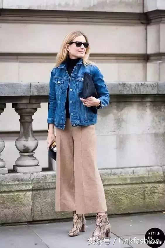 粗跟鞋怎么搭配显白显瘦,显高显瘦显腿长粗跟马丁靴