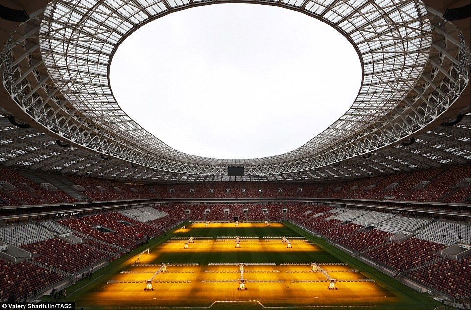 俄罗斯世界杯球场,俄罗斯世界杯各球场