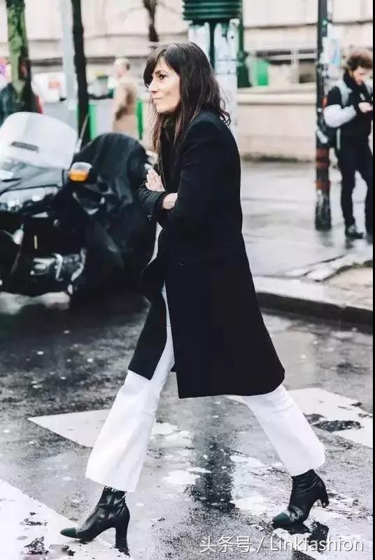 粗跟鞋怎么搭配显白显瘦,显高显瘦显腿长粗跟马丁靴