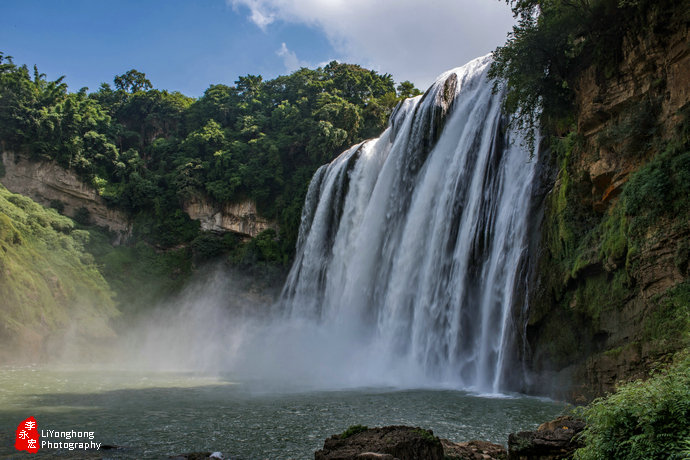 贵州黄果树瀑布特点,神奇的贵州风景区黄果树瀑布