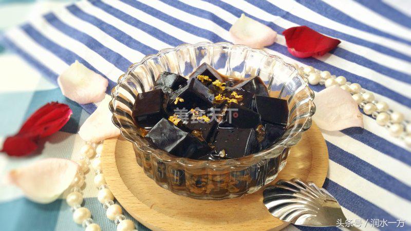 桂花龟苓膏的功效和作用,桂花龟苓膏美容养颜功效