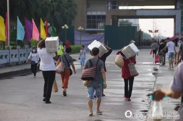 在工厂上班的越南姑娘,大批越南姑娘过海关涌入中国打工