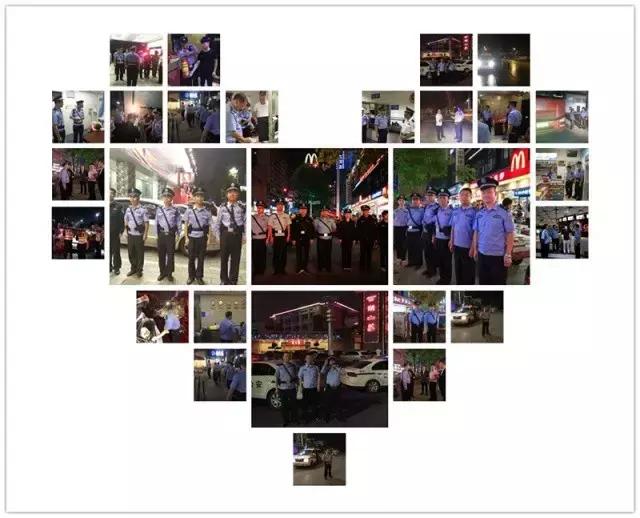 「迎接十九大」多图曝光！石鼓民警假期“夜生活”