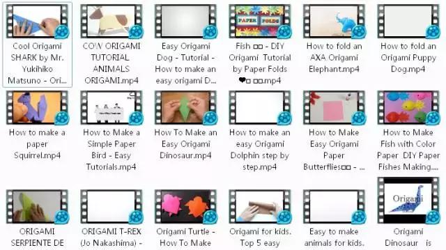 全网所有的手工折纸,手工折纸100000种超级简单玩具