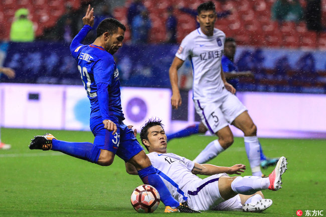 中超第12轮申花,中超申花1-1终结沧州连胜势头