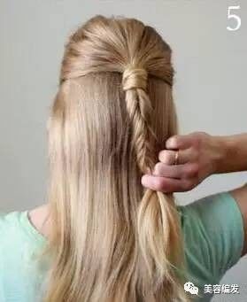 鱼骨辫编发步骤简单图片,8岁小孩编发简单易学30款鱼骨辫