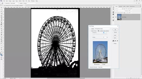 ps风景合成教程,ps小清新海边风格调色教程