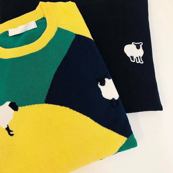 条纹毛衫怎么织好看,条纹大毛衣怎么搭配