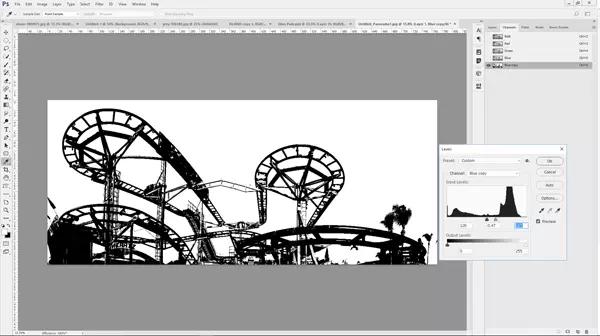 ps风景合成教程,ps小清新海边风格调色教程